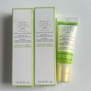 Satin Lips Shea Butter Balm  Mary Kay NEW (2pack)